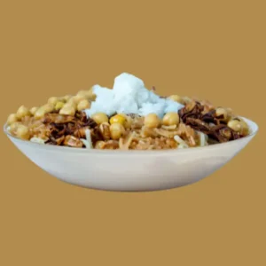 Egyptian traditional food plate