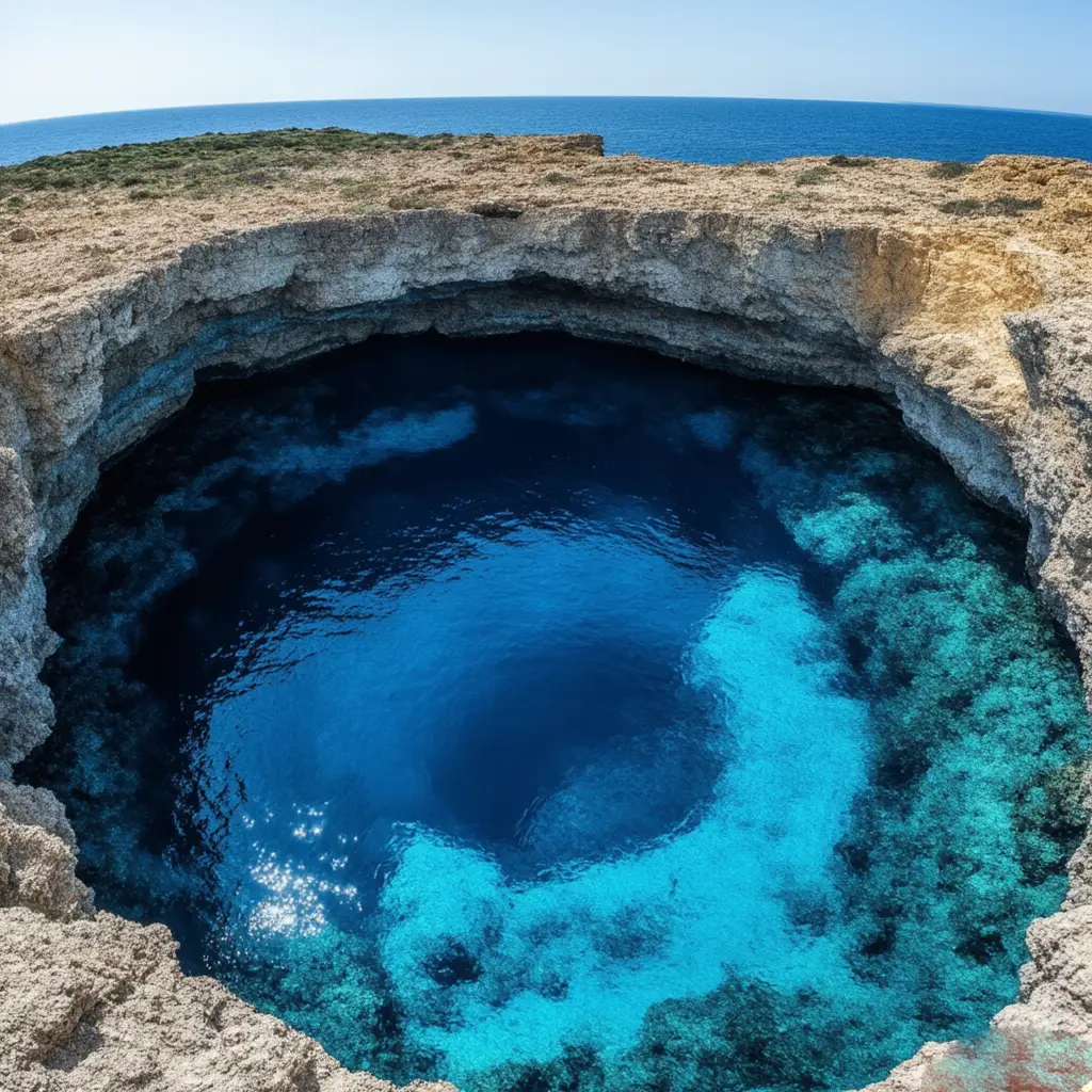 blue hole egypt